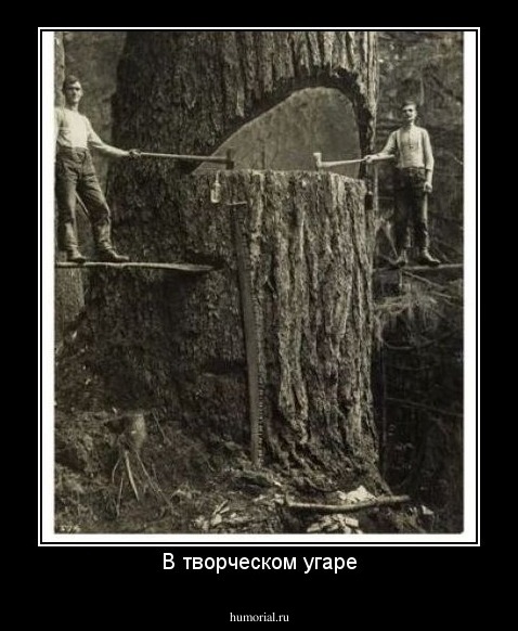 В творческом угаре