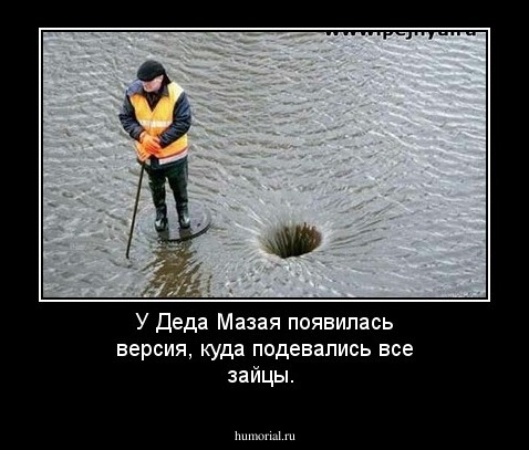 У Деда Мазая появилась версия, куда подевались все зайцы.