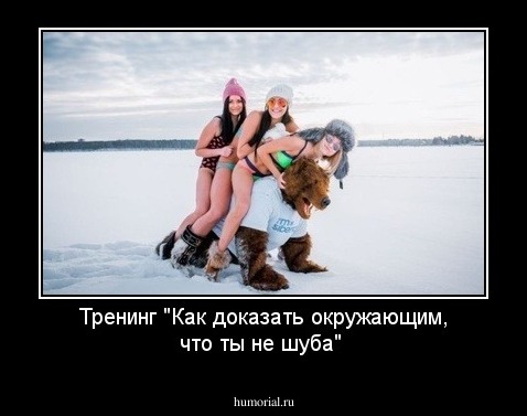 Тренинг "Как доказать окружающим, что ты не шуба"