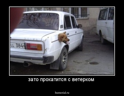 зато прокатится с ветерком 