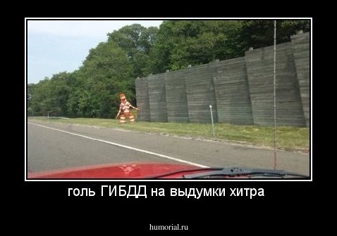 голь ГИБДД на выдумки хитра 