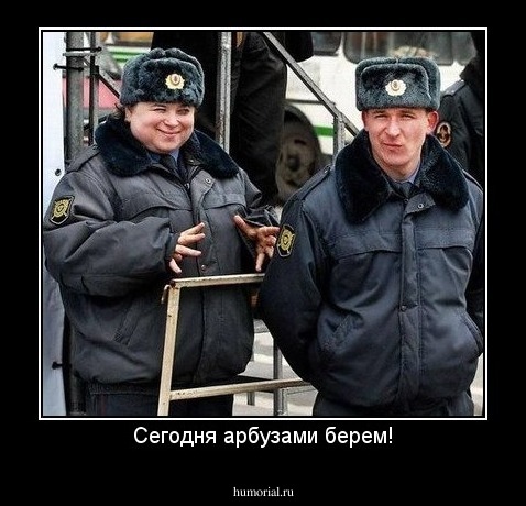 Сегодня арбузами берем!