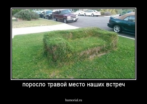 поросло травой место наших встреч