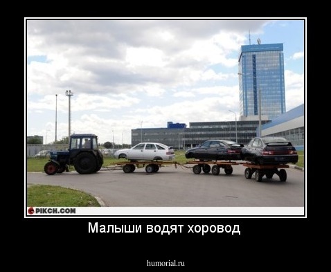 Малыши водят хоровод 