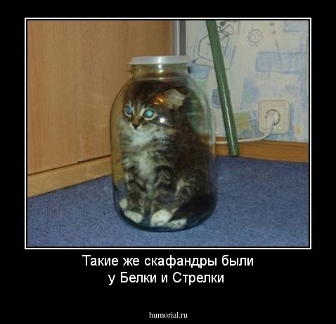 Такие же скафандры были у Белки и Стрелки