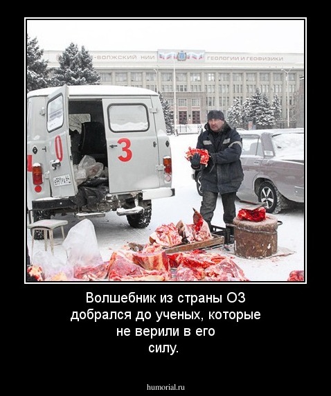 Волшебник из страны ОЗ добрался до ученых, которые не верили в его силу.