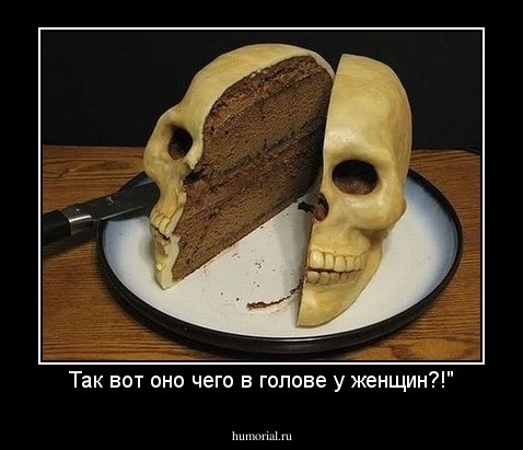 Так вот оно чего в голове у женщин?!"