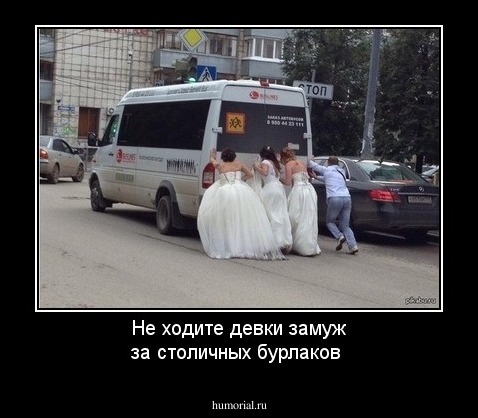 Не ходите девки замуж за столичных бурлаков