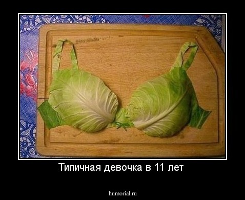 Типичная девочка в 11 лет 