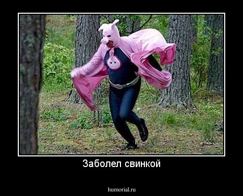 Заболел свинкой
