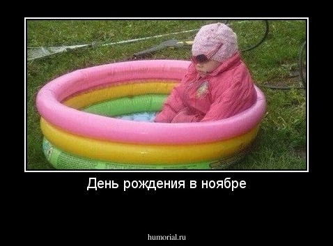 День рождения в ноябре
