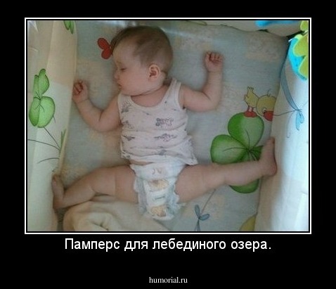 Памперс для лебединого озера.