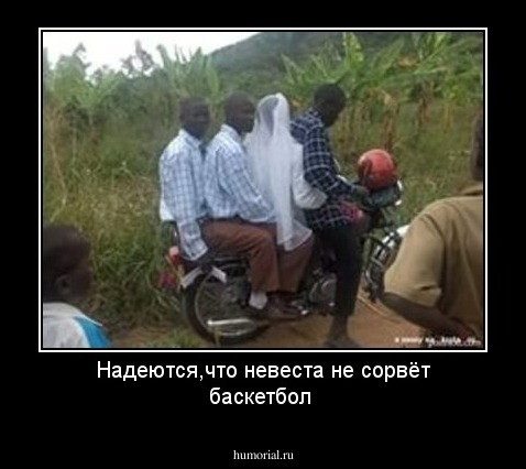 Надеются,что невеста не сорвёт баскетбол 