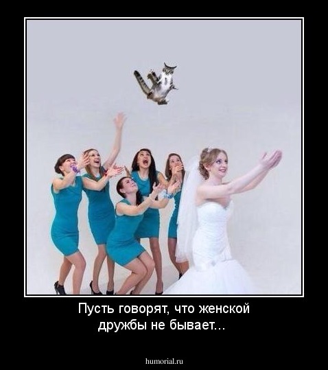 Пусть говорят, что женской дружбы не бывает...
