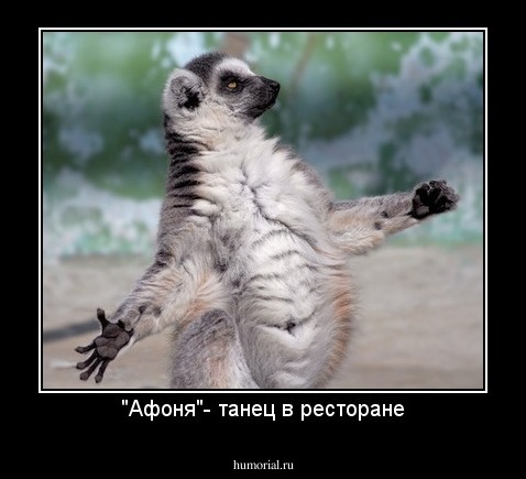 "Афоня"- танец в ресторане