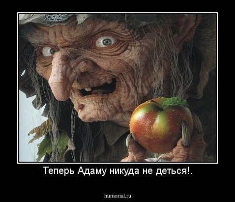 Теперь Адаму никуда не деться!.