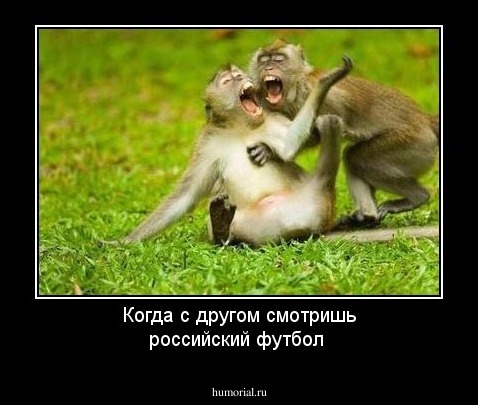 Когда с другом смотришь российский футбол