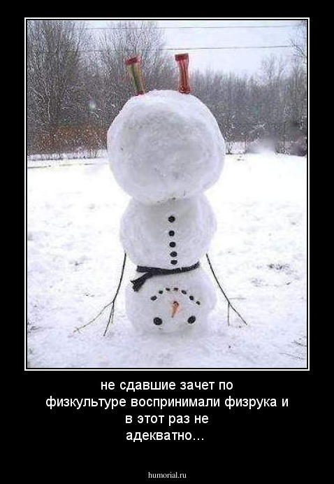 не сдавшие зачет по физкультуре воспринимали физрука и в этот раз  не адекватно... 