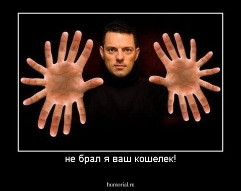 не брал я ваш кошелек!