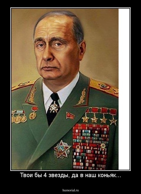 Твои бы 4 звезды, да в наш коньяк...
