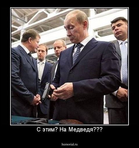 С этим? На Медведя???