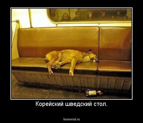 Корейский шведский стол.