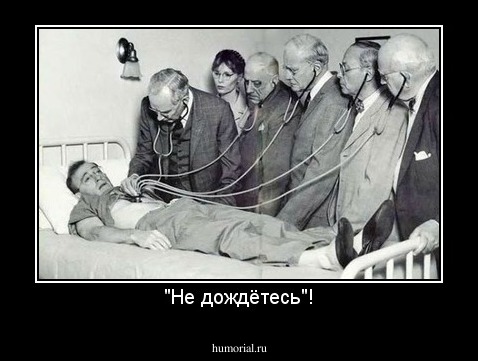 "Не дождётесь"!
