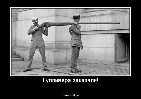Гулливера заказали!