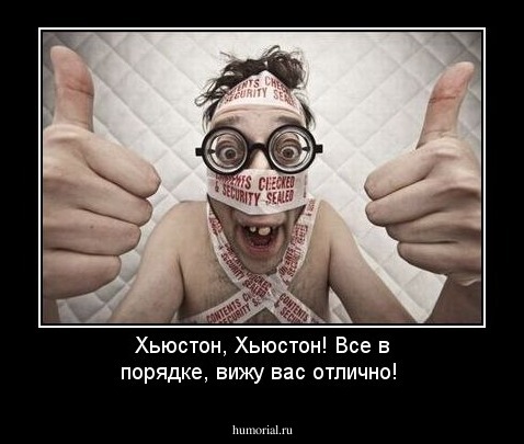Хьюстон, Хьюстон! Все в порядке, вижу вас отлично!