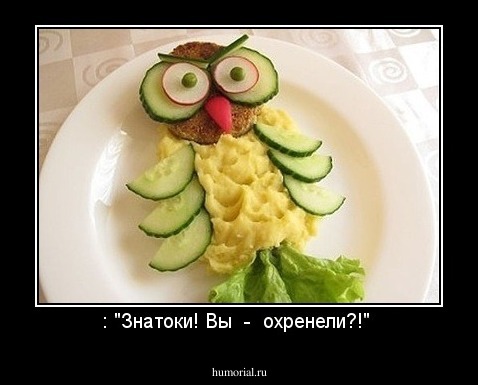 : "Знатоки! Вы  -  охренели?!" 