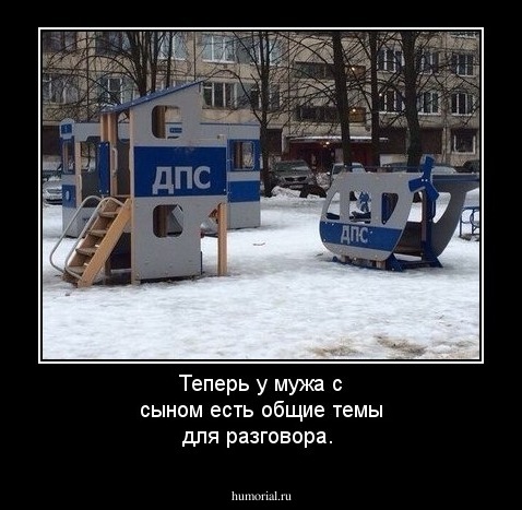 Теперь у мужа с сыном есть общие темы для разговора.