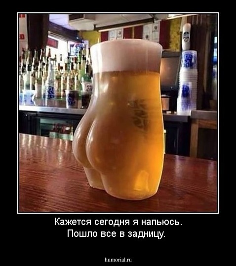 Кажется сегодня я напьюсь. Пошло все в задницу.