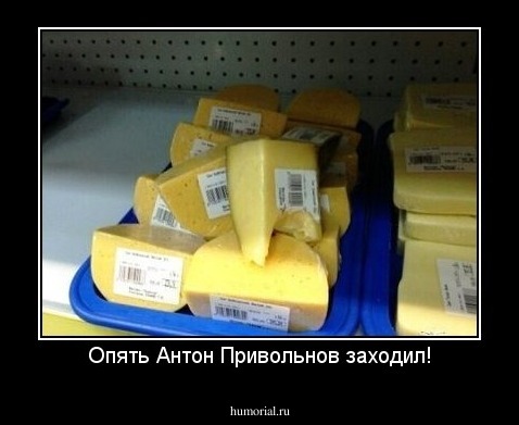 Опять Антон Привольнов заходил!