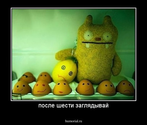после шести заглядывай