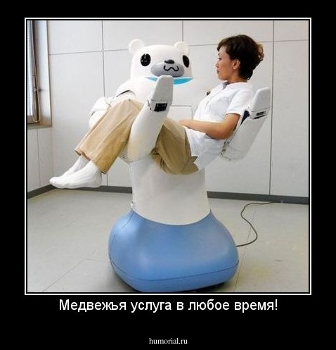 Медвежья услуга в любое время!