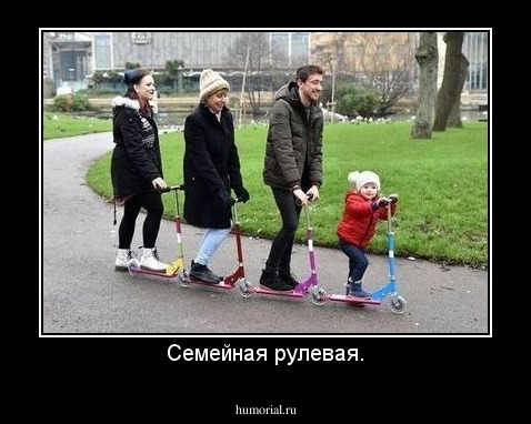 Семейная рулевая.