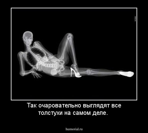 Так очаровательно выглядят все толстухи на самом деле.