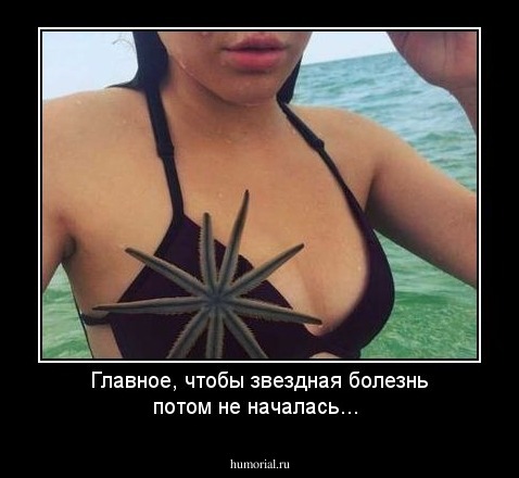Главное, чтобы звездная болезнь потом не началась...