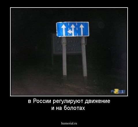 в России регулируют движение и на болотах