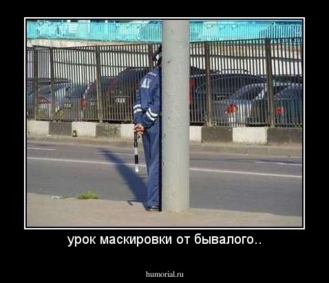 урок маскировки от бывалого..