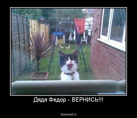 Дядя Федор - ВЕРНИСЬ!!!