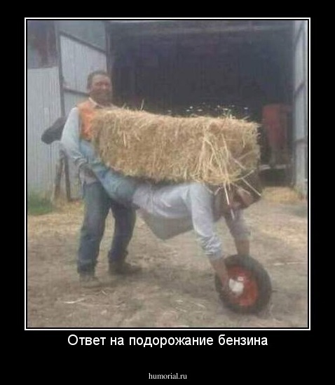 Ответ на подорожание бензина
