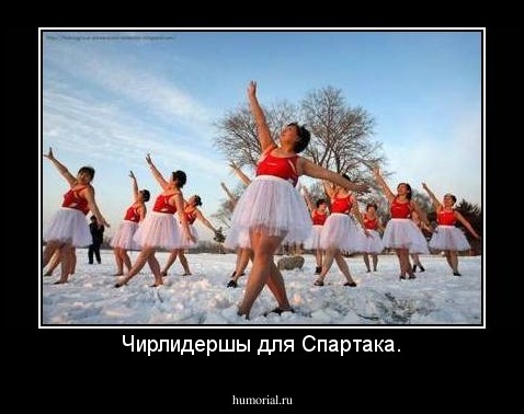 Чирлидершы для Спартака.