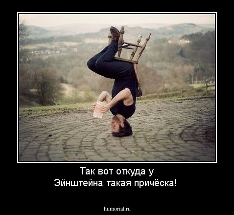 Так вот откуда у Эйнштейна такая причёска!