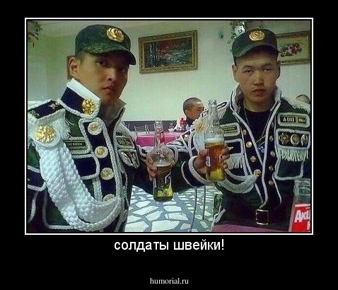 солдаты швейки!