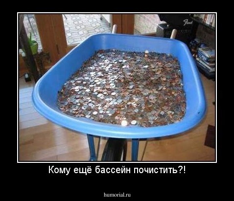 Кому ещё бассейн почистить?!