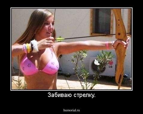 Забиваю стрелку.
