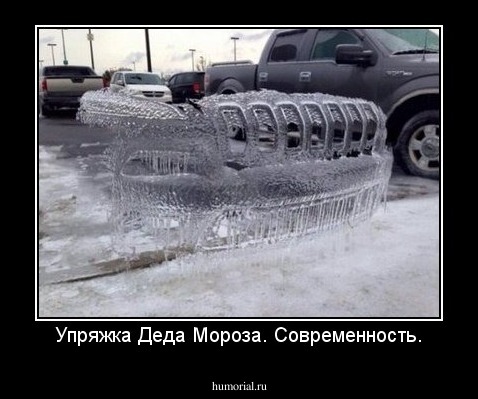 Упряжка Деда Мороза. Современность.
