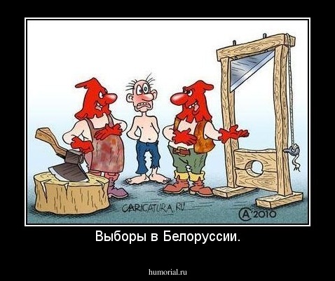 Выборы в Белоруссии.