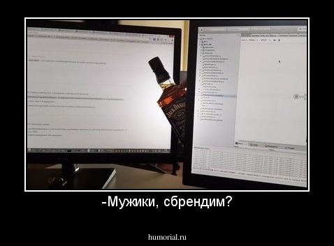 -Мужики, сбрендим?